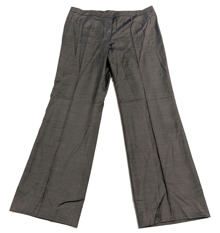 ESCADA Ladies Size 46 | Virgin Wool & Silk Miss Dress Pants | Made in Romania