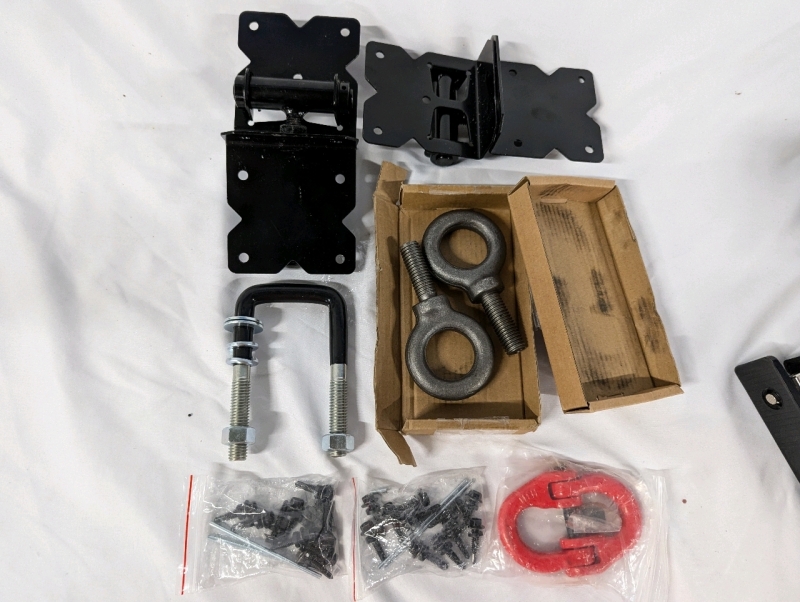 Assorted Hardware Lot..Longest Piece is 7" Long.