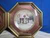 4 Framed Trisha Romance Collector Plates Includes; Star Of Wonder, Winter Fantasy, Evening Skaters, & The Christmas Story - 3