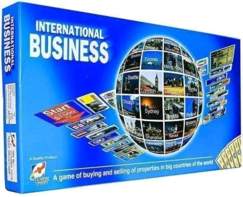 New Sealed International Business Board Game Family Game Money & Assets Games Board Game - 5 Years And Up<br/>