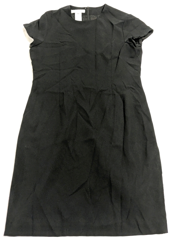Ladies Size 16 | Jones New York Essentials Short Sleeve Classic Lined LBD Little Black Dress