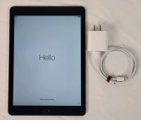 As Is - Apple iPad Air 2 64gb Tablet w/Charger . Tested Powers Up , Factory Reset . Password Protected Locked - As Is