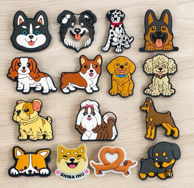 15 Piece Cartoon Shoe Charms, Cartoon Film Shoe Decorations