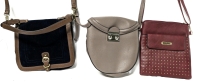 3 Ladies Purses / Hand Bags : PinkStix, Avenue9 & Merona | Up to 10.5" x 9.25"