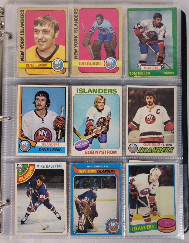 1972 - 2023 NHL Hockey New York Islanders Trading Cards . 198 Trading Cards , No Doubles