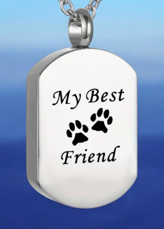 New Stainless Steel Urn Necklace Ashes Cremation Keepsake Memorial