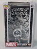 New - Funko Pop! Comic Covers " Marvel : Captain America " , No. 61 . Box top has small bend/tear