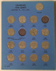 1922 - 1960 Canadian Nickels in Whitman Blue Book . Includes 1926 Near 6 . Missing 1925 & 1926 Far 6 . All Slot Have Correct Year - 2