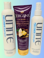 As-New | UNITE 75 Seconds Shampoo & Detangler Spray + Jergens Oil-Infused Shea + Cocoa Butter Blend Moisturizer | $75+ Retail Value!