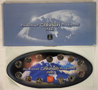 2000 Canadian Millennium Quarter Coin Set , Uncirculated