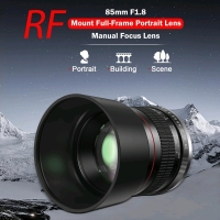 New BENOISON 85mm f1.8 Portrait Lens - RF Lens Manual Focus for Canon EOS R/Ra/RP/R3/R5/R5 C/R6/R6 Mark II /R7/R8/R10/R50/R100 | Retails for Over $150!