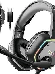 New | Eksa E1000 Usb Gaming Headset | W/ 7.1 Surround Sound | Compatible with PS4, PS5 & PC