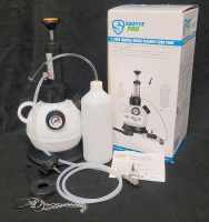 Smotive Pro 2L Manual Brake Fluid Pressure Bleeder Pump with Original Box .