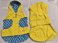 2 Fofos Dog Raincoats sz XXL - Great Condition