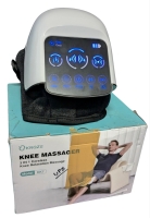 KNQZE Knee Massager 3 in 1 Cordless & Rechargeable Model Kk7 with 3 Levels of Intensity for Heat, Air Compression & Vibration