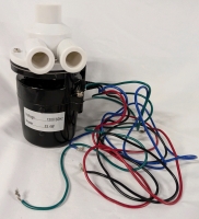 New 120V60Hz Water Pump Assembly. 6.25" Long. Requires Hard Wired Power Source.