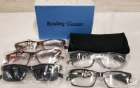 5 pairs of New reading glasses +2.50