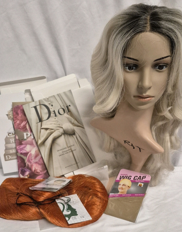 2 Synthetic Hair Wigs & 3 Gift Boxes
