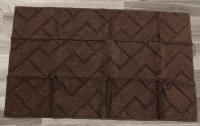 New Washable Low-Pile Rectangular Area Rug with Non-Slip Backing | 35.5" x 58"