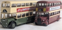Lot Of 2 EFE Diecast Model Double-Decker Busses Including M.C.W Orion & Leyland PD1 Approx. 4.25"