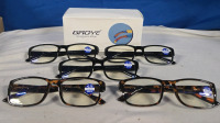 5 New | Pairs Of Gaoye +2.75 Blue Light Filter Glasses For Adults & Teens