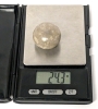 Interesting Smooth Round Speckled Stone - Possible Fossilized Bone! | 1" Across, 24.3g - 6