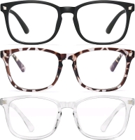 New - Gaoye Blue Light Non-prescription Glasses for Woman/Men Computer BlueLight Glasses Womens and Mens . Four (4) Pairs