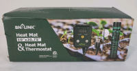 New - BN-LINK Garden Seeding Heat Mat (10"&times;20 3/4") & Heat Mat Thermostat