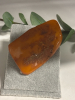 Natural Old Swirled Butterscotch Egg Yolk Baltic Amber Brooch - 3