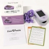 New ZacUrate 500DL Purple Finger Pulse Oximeter with Silicone Case, Cord & 2 AAA Batteries - 2