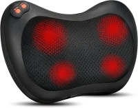 New Papillon Portable Shiatsu Heated Neck & Back Massager Pillow Model JH-006 Retails $56