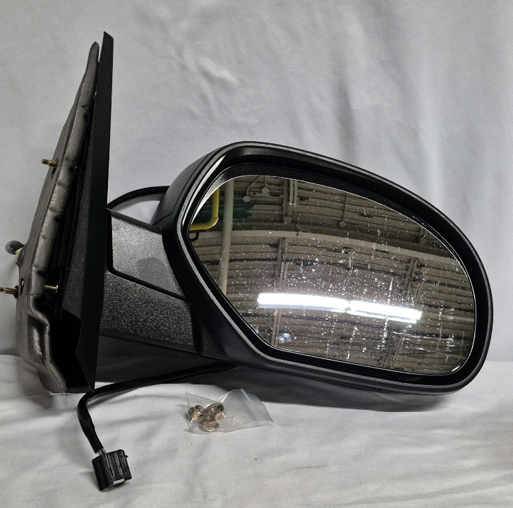 Like New Zaposts Power Heated Manual Fold Right Side View Mirror for 2007-2013 Chevy Silverado, GMC Sierra/Yukon