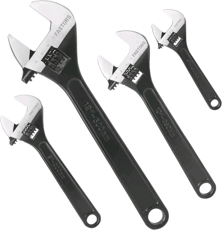 4 New Fastors Wrenches 6", 8", 10" & 12 "