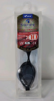 New - View Swipe Blade ORCA Anti-Fog Swimming Goggles . Adult Size