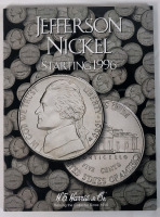 1996 - 2017 USA Jefferson Nickel Set in Coin Folder . Missing 2009-P & 2009-D