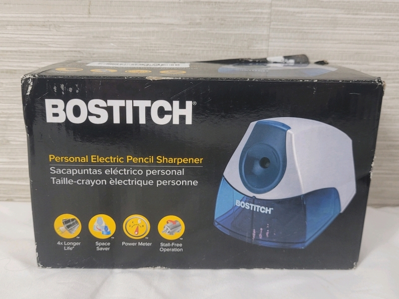 New - Bostitch Personal Electric Pencil Sharpener .