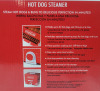 New , Sealed - Coca-Cola Hot Dog Steamer . Holds upto 24 Hot Dogs & 12 Buns . Stock photos used - 3