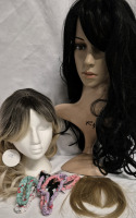 2 New Wigs & 4 Headbands +