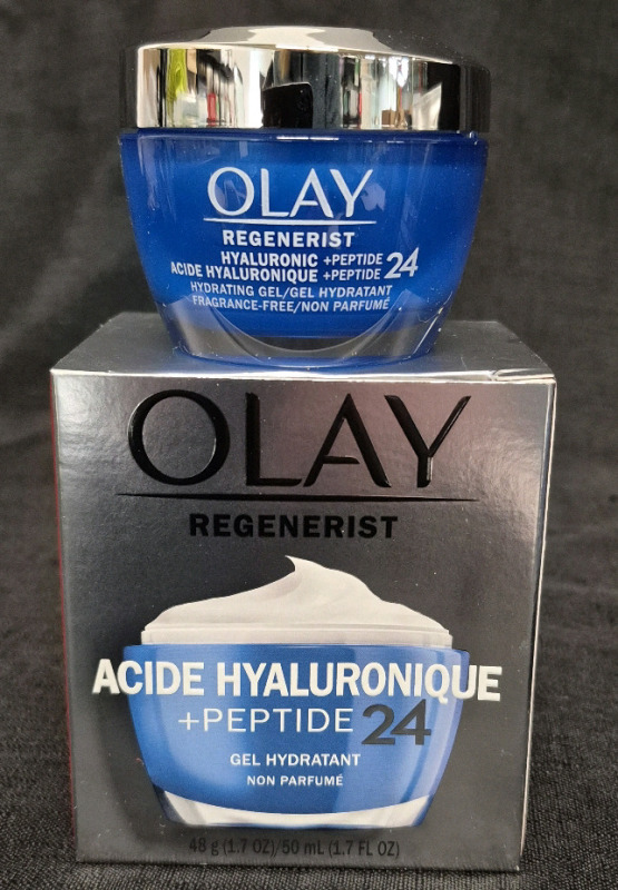 New OLAY Hyaluronic + Peptide 24 Hydrating Gel 50 mL