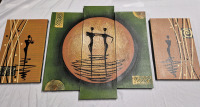 5 Like New Wrapped Canvas Pictures