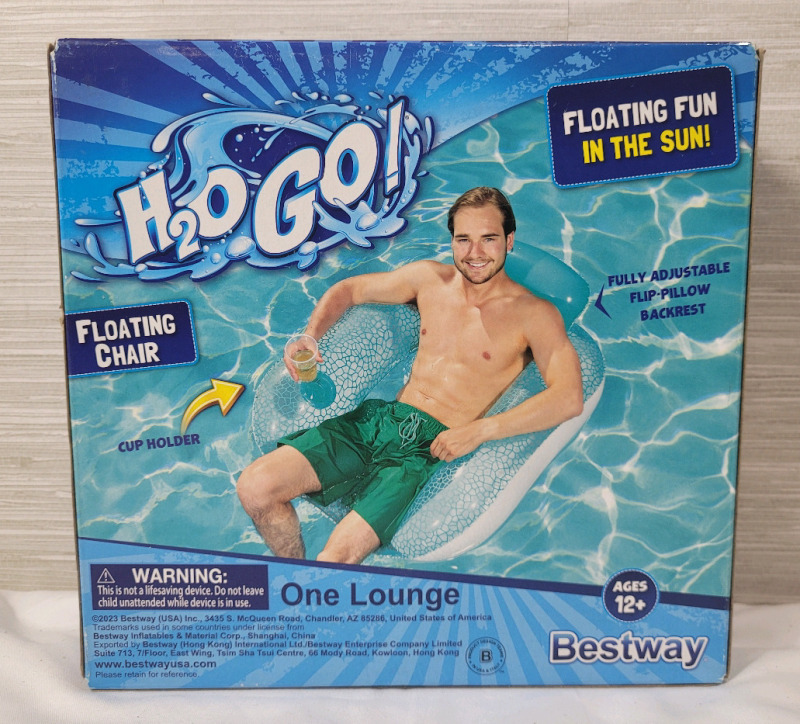 New - H2O Go! Floating Lounge Chair .