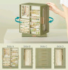 New - SONGMICS Jewelry Box 360&deg; Rotating , 4 Sided Jewelry Storage Case with 5 Drawers . Laurel Green - 2