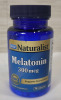 New , Sealed - Rexall Naturalist Vitamin C 500mg Tablets , 100 per Bottle , 2-Bottles & Rexall Naturalist Melatonin 300 mcg Tablets , 75 Tablets . All Bottles Expire 2026 - 4
