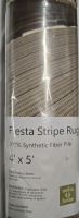 2 New | Nedia Home Indoor 4' x 5' Fiesta Stripe Rugs
