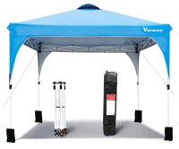 New | Viewee Pop-up Canopy Tent 10FT x 10FT W/ Rolling Carry Case | Great For Outdoors * Retails $88+ *