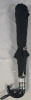 Black Umbrella With Hard Plastic Curved Handle For Hanging | Extends 25" Long - 2