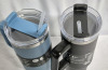 2 New Vessel Stainless Steel Insulated Tumbler with Handle 40oz (1183mL) - Black & Blue Hot & Cold Drinks - 3