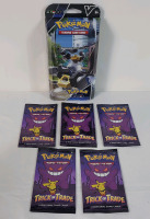 New - Pok&eacute;mon GO Melmetal Battle Deck , Sealed & 5 Sealed Packs Pok&eacute;mon Trick or Trade Cards