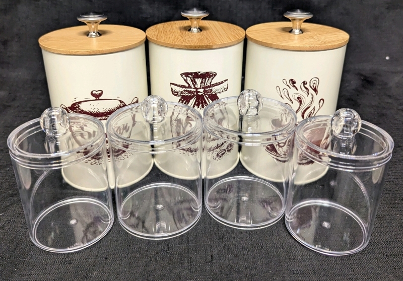 7 Home Organizers. Tallest Measures 5.5" Tall.