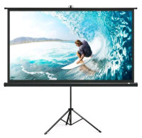 New | Taotonics 100" 16:9 Portable Projector Screen W/ Tripod Stand |Model# TT-HP021* Retails For $149.99 *